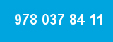 978 037 84 11
